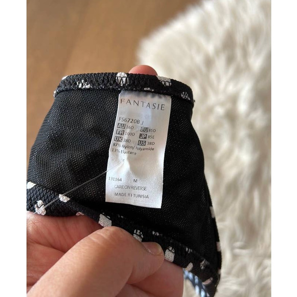 NWT Fantasie Santa Monica Gather Full Cup Bikini Top US 38D - Picture 7 of 7